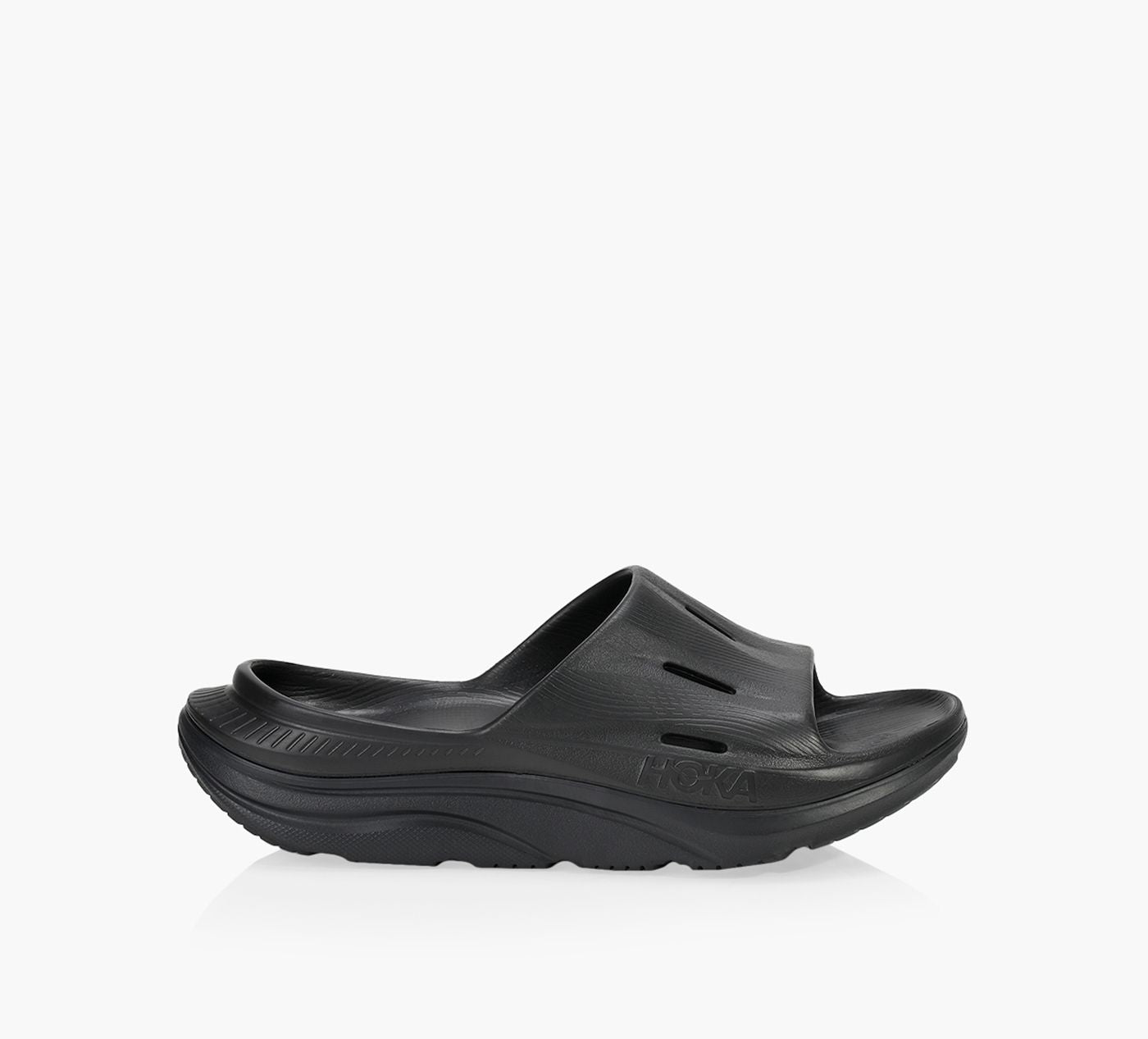 HOKA Ora Recovery Slide 3 Sandals for Men | Black – Browns Shoes