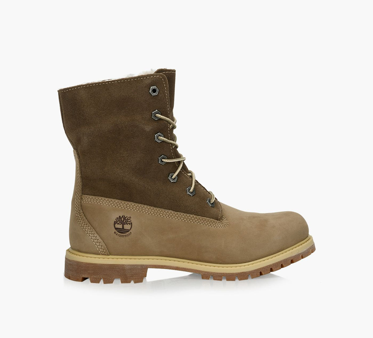 TIMBERLAND AUTHENTICWARMLINEDFOLDDOWNBOOT in TAUPE