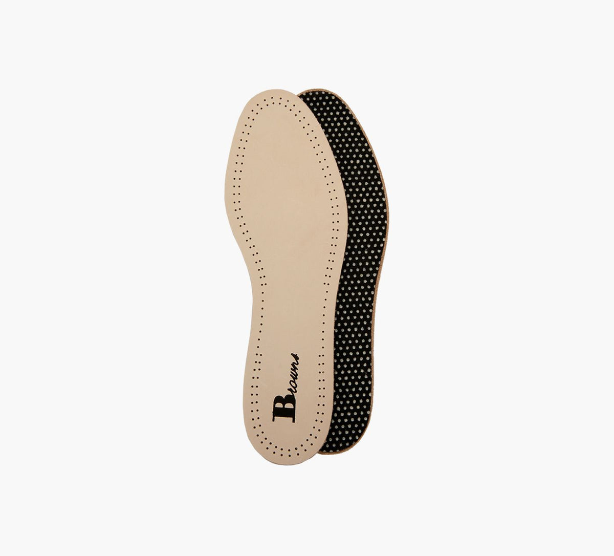 BROWNS LEATHERINSOLES in CLEAR