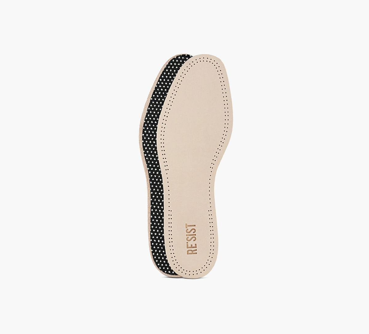 BROWNS LEATHERINSOLES in CLEAR view 2