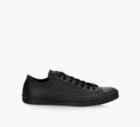 CONVERSE CHUCKTAYLORALLSTARCANVASMONOLOWTOP in BLACK