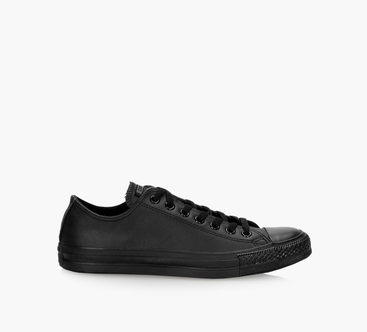 CONVERSE CHUCKTAYLORALLSTARCANVASMONOLOWTOP in BLACK
