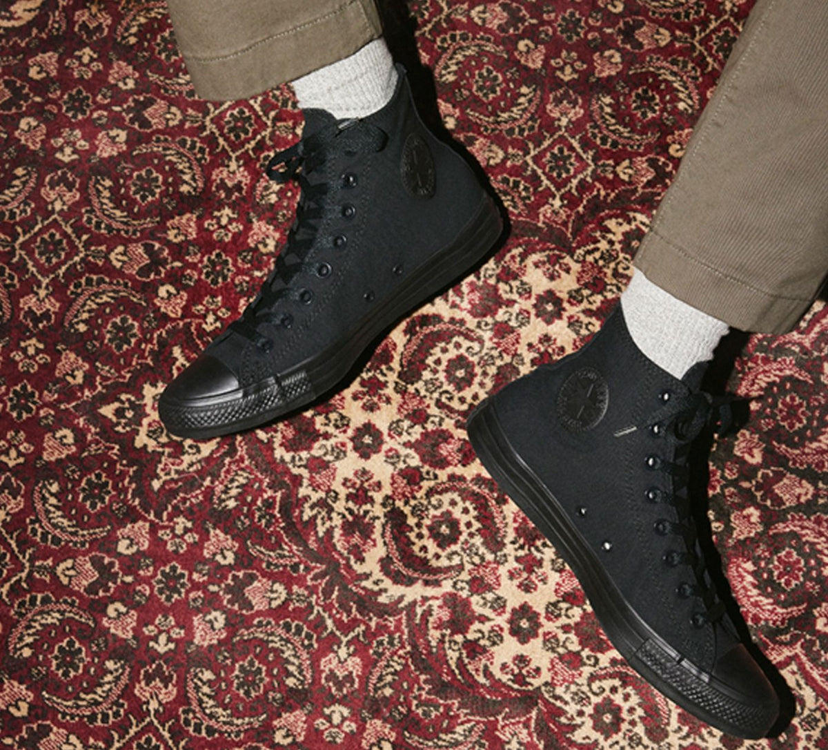 CONVERSE CHUCKTAYLORALLSTARHIGHTOP in BLACK view 1c