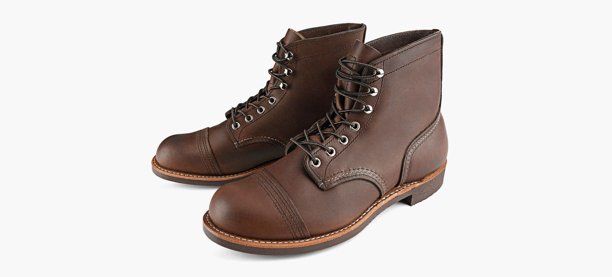 RED WING 6INCHIRONRANGER8111 in BROWN view 4