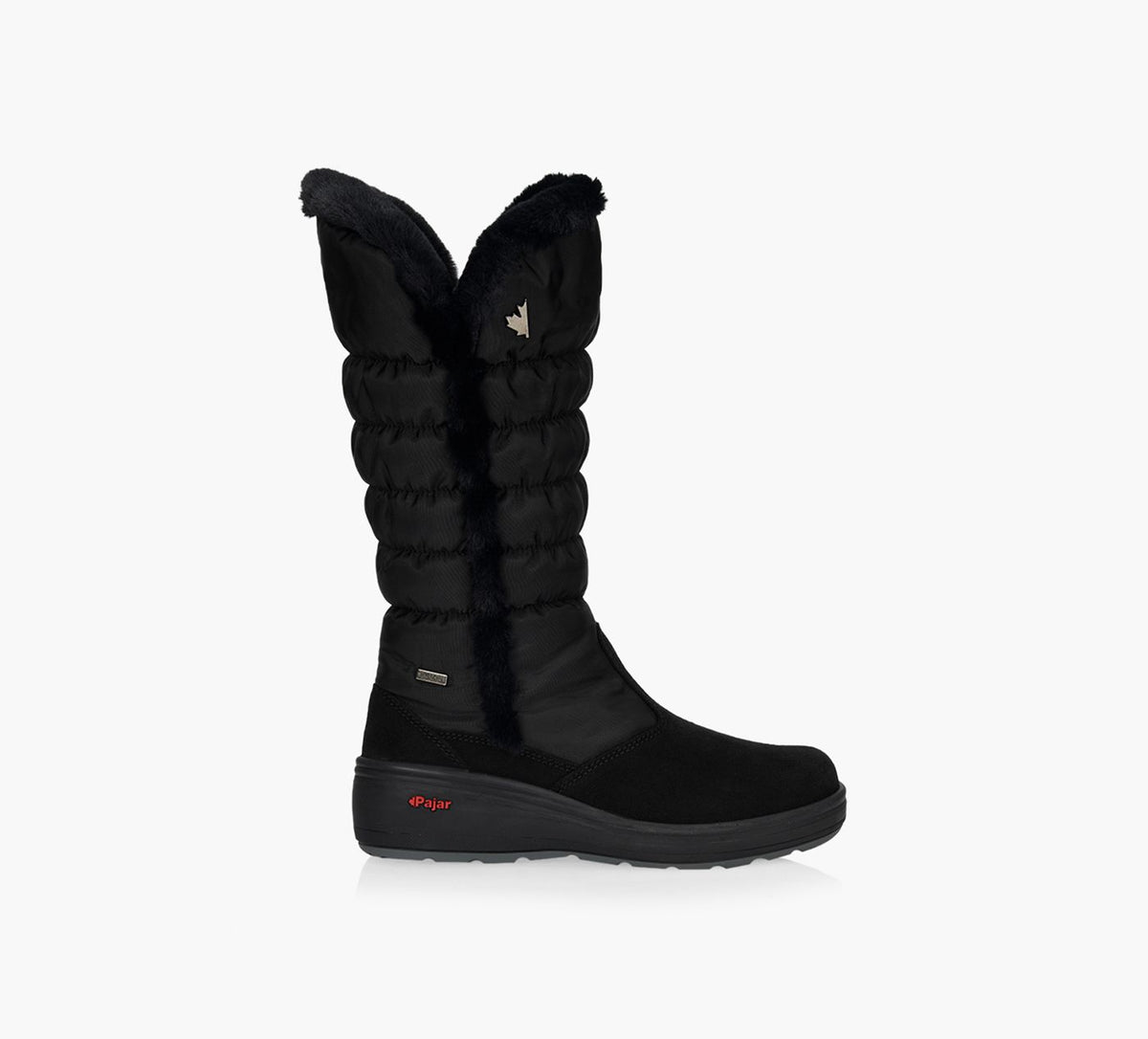PAJAR SIRAHIGHZIPBOOTWITHICEGRIPPER in BLACK