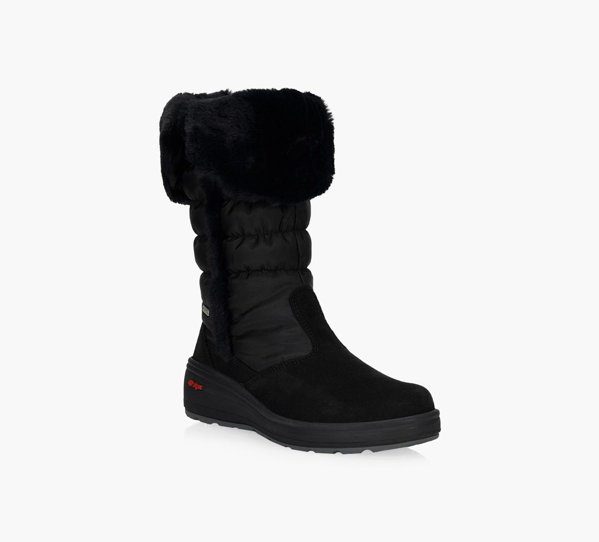 PAJAR BOTTEHAUTEFERMETURECLAIRETCRAMPONSANTIGLACESIRA en NOIR vue 1c