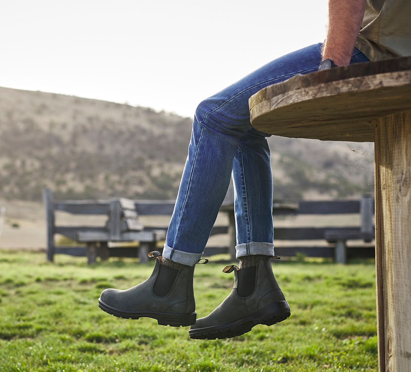 BLUNDSTONE 558CLASSIQUES en NOIR vue 1c
