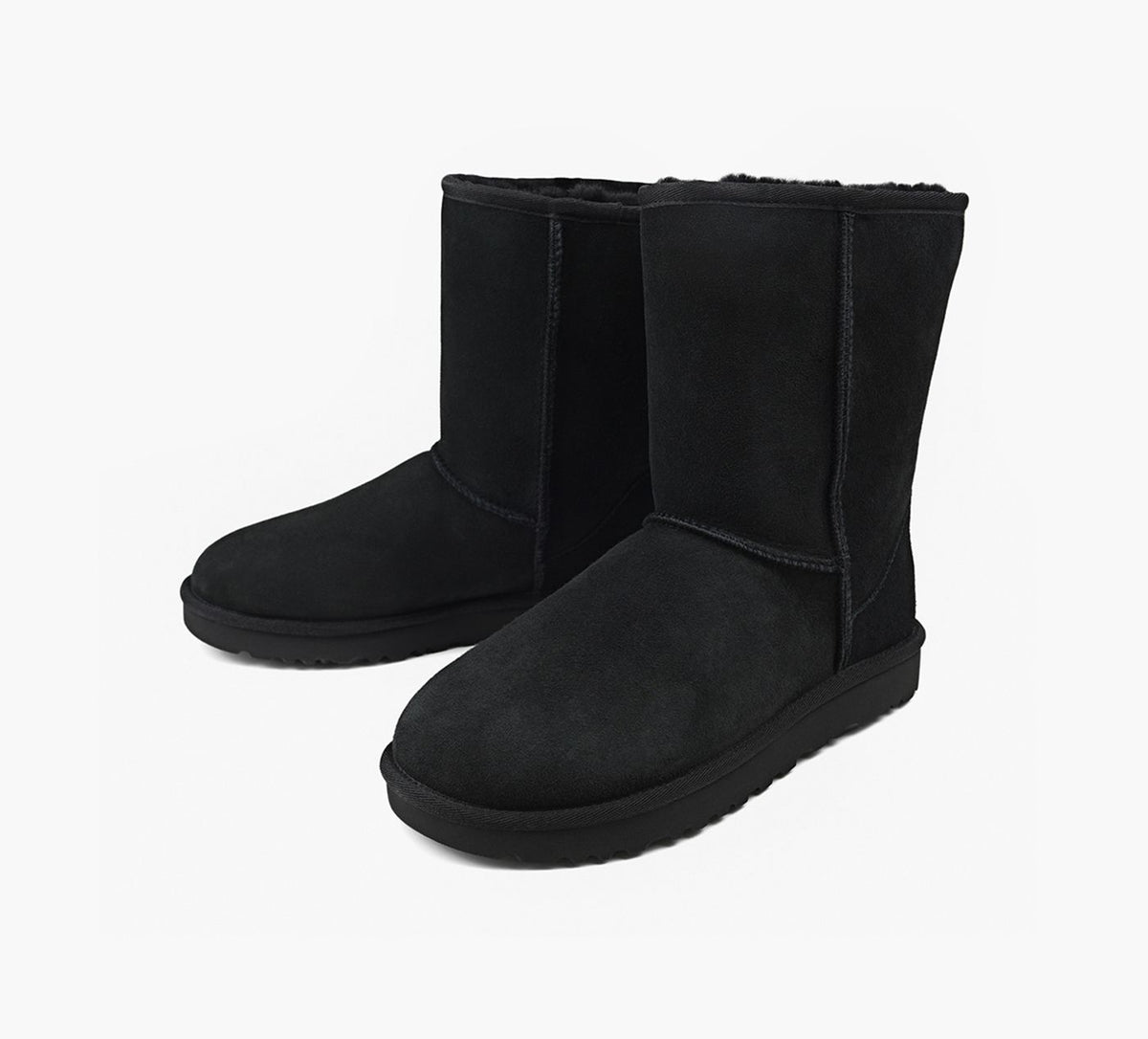UGG CLASSICSHORTII en NOIR vue 4