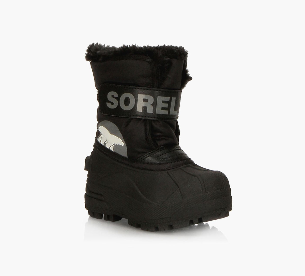SOREL SNOWCOMMANDERBOTTESENFANTS en NOIR vue 2