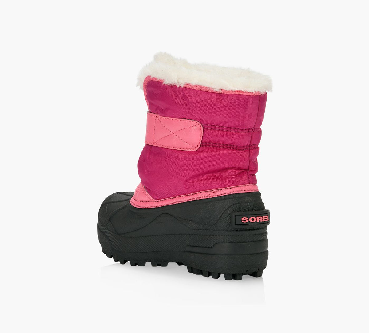 SOREL SNOWCOMMANDERBOTTESENFANTS en ROSE PALE vue 3
