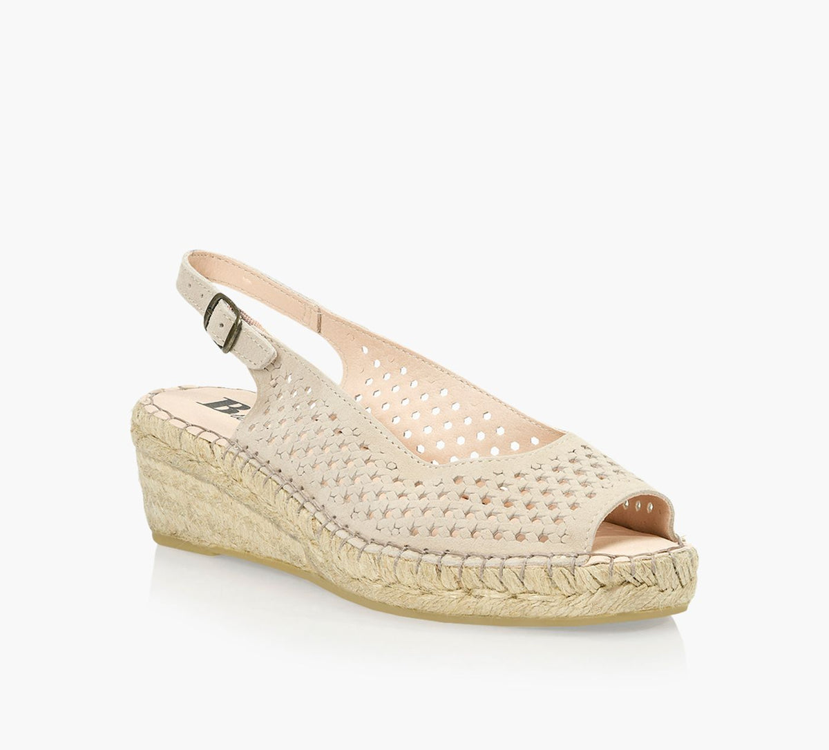 BROWNS FULLERTONWEDGESANDAL in TAUPE view 2