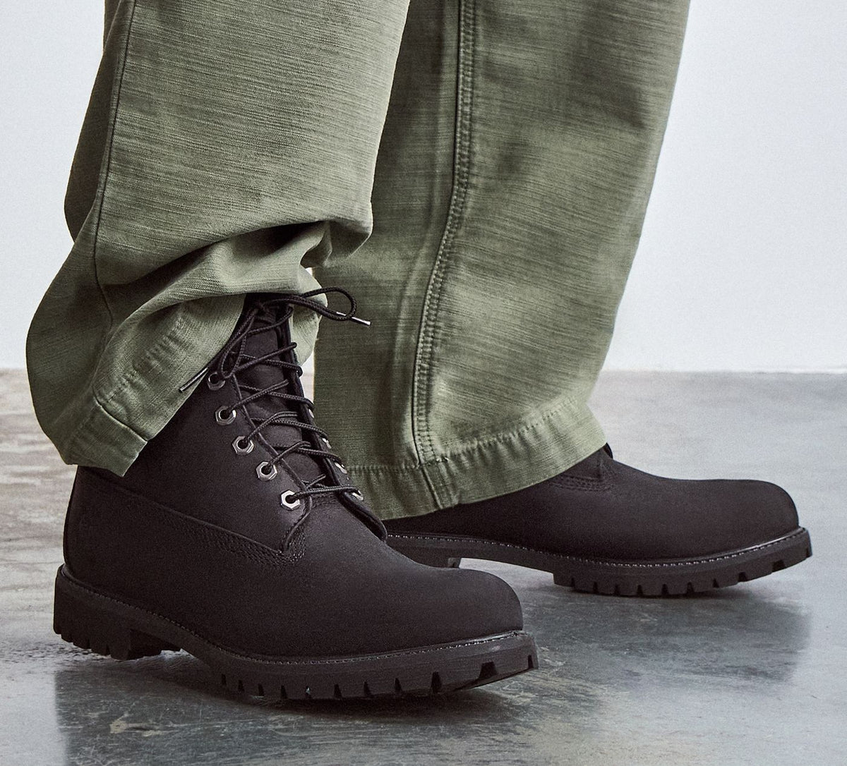 TIMBERLAND PREMIUM6INCHWARMLINEDWATERPROOFBOOT in BLACK view 1a