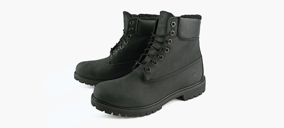 TIMBERLAND PREMIUM6INCHWARMLINEDWATERPROOFBOOT in BLACK view 4