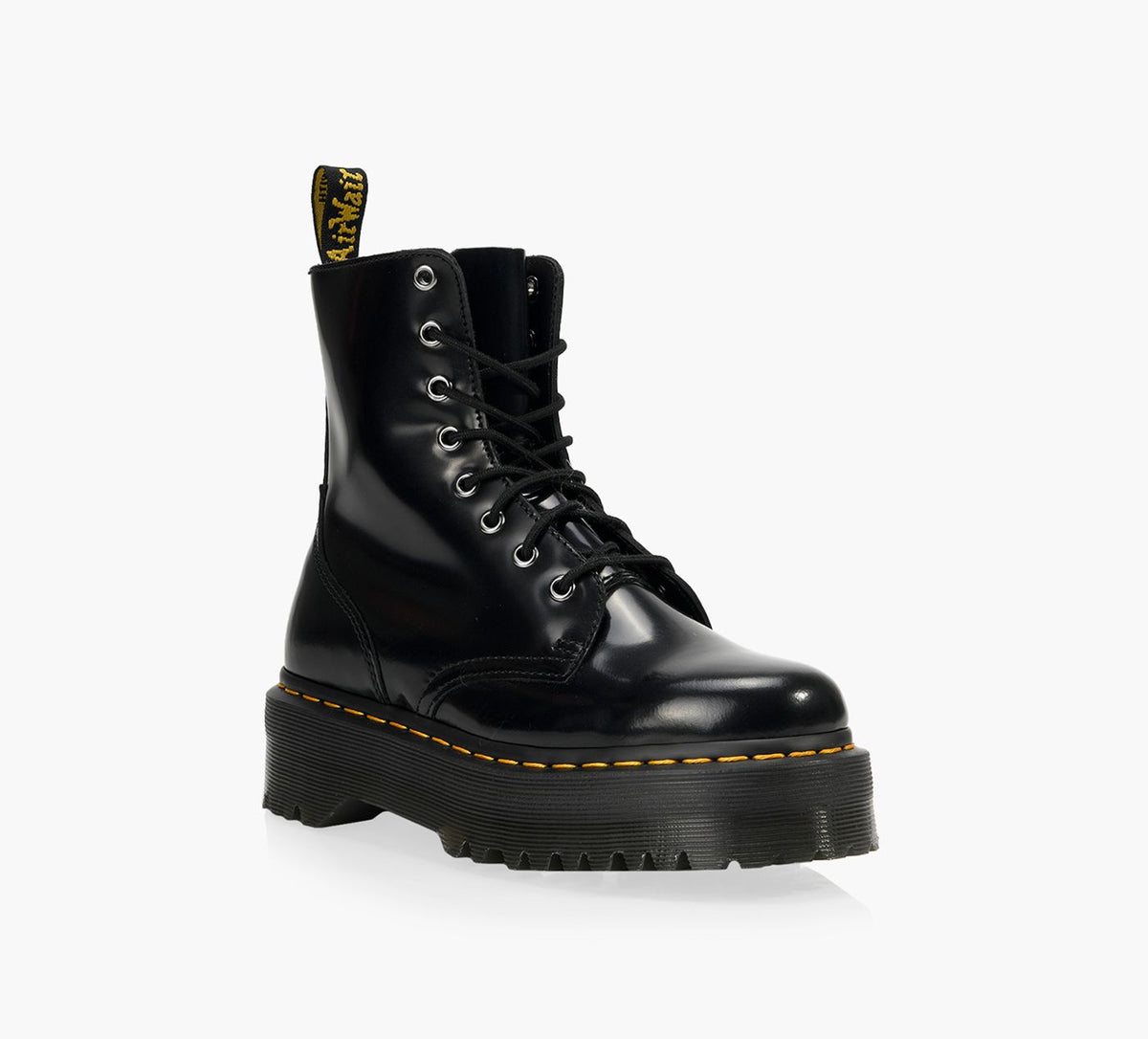 DR. MARTENS PLATEFORMEJADON en NOIR vue 2