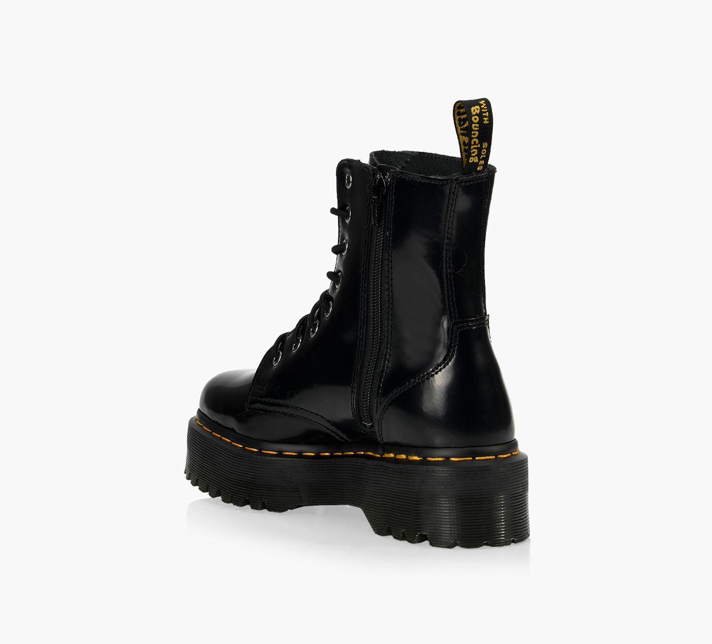 DR. MARTENS PLATEFORMEJADON en NOIR vue 3