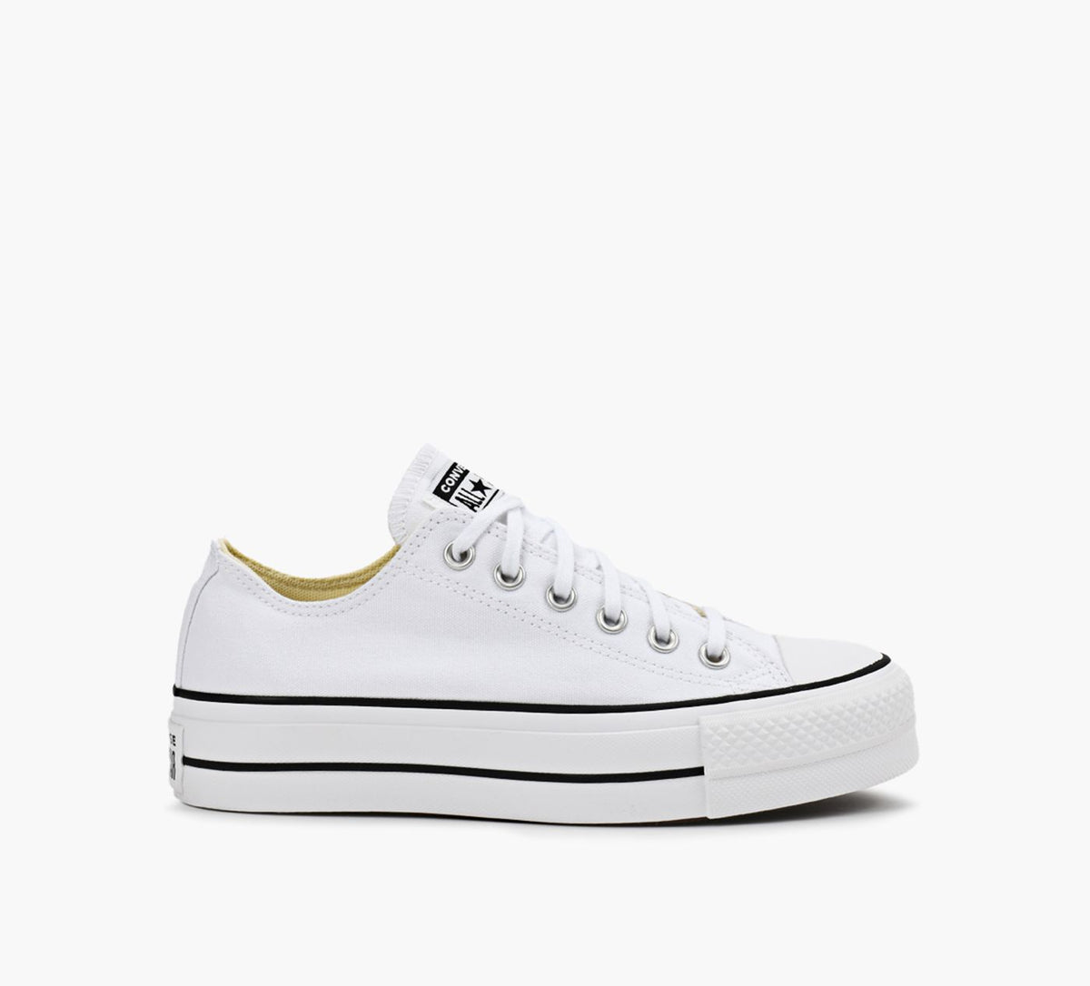 CONVERSE CHUCKTAYLORALLSTARLIFTLOWTOP in WHITE