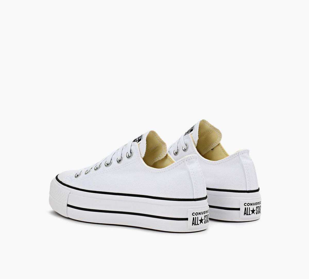CONVERSE CHUCKTAYLORALLSTARLIFTLOWTOP in WHITE view 3