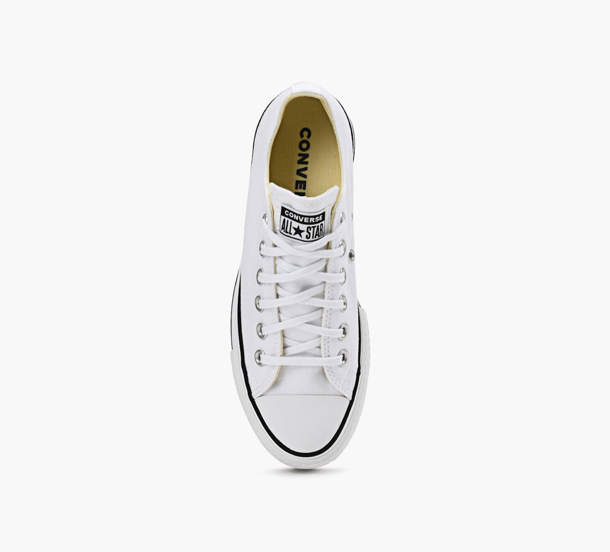 CONVERSE CHUCKTAYLORALLSTARLIFTLOWTOP in WHITE view 1c