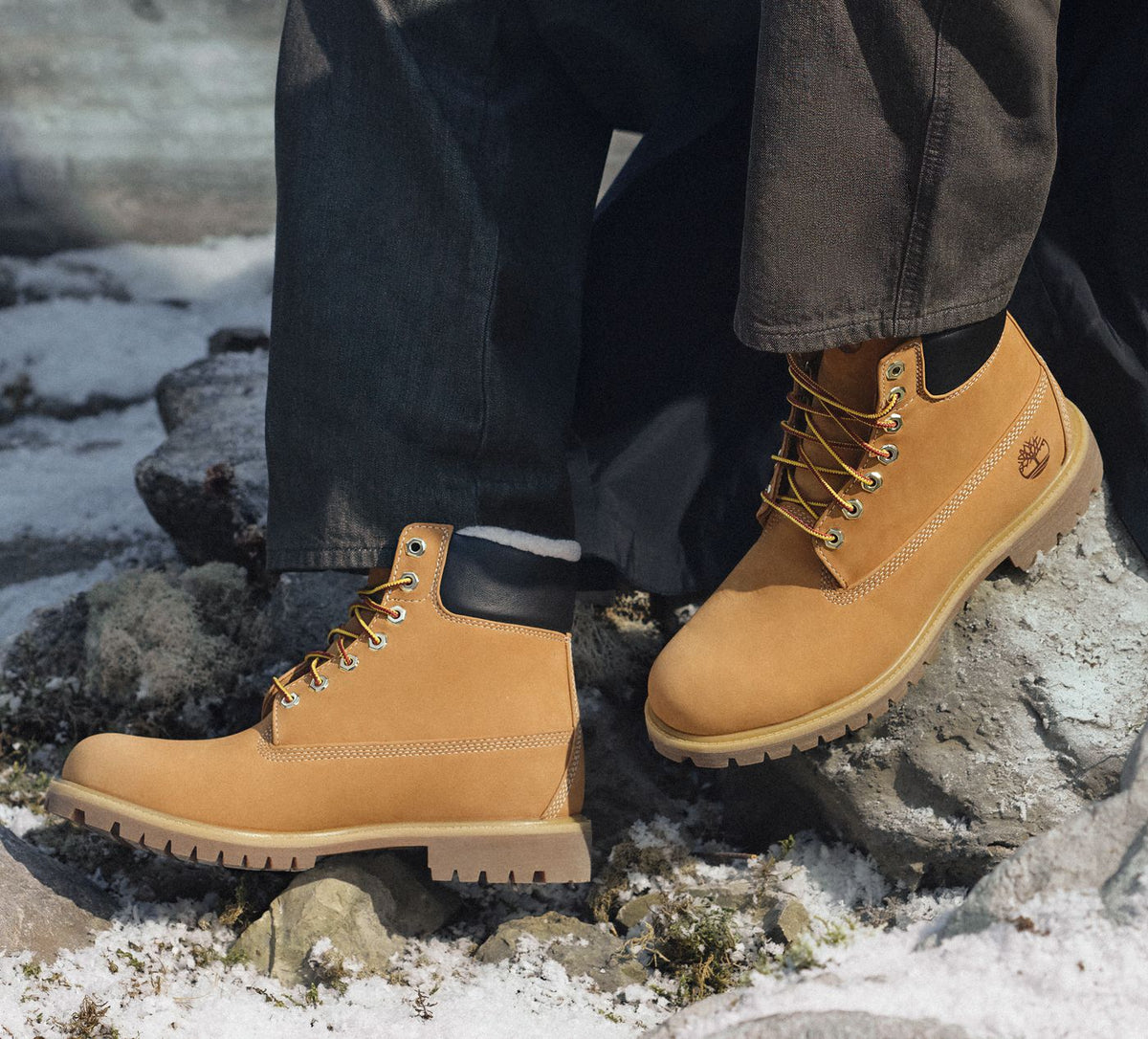TIMBERLAND BOTTEIMPERMABLEPREMIUM6POUCESDOUBLURECHAUDE en TAN vue 5