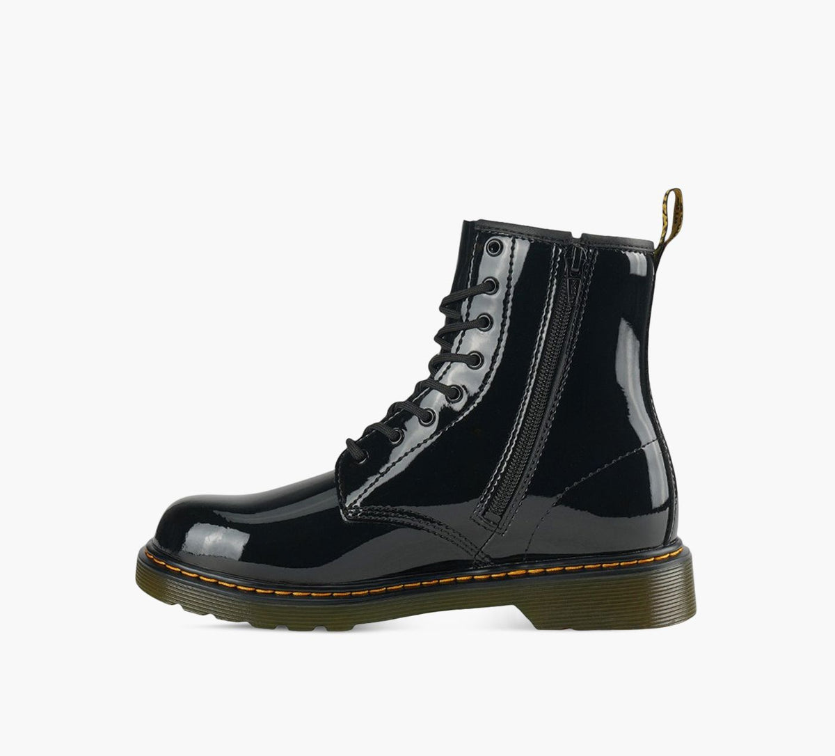 DR. MARTENS 1460PATENTLAMPER in BLACK view 7