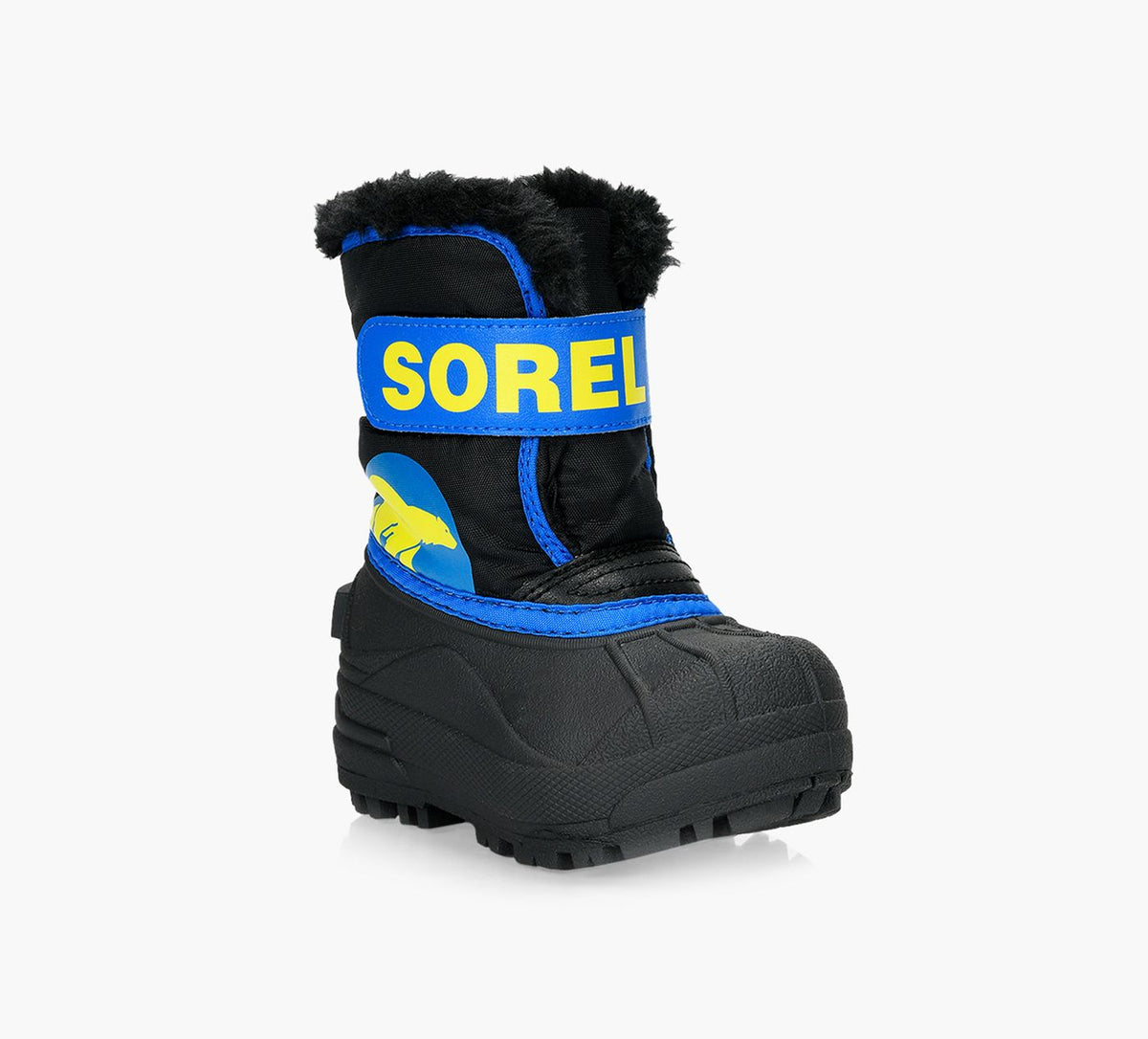 SOREL SNOWCOMMANDERBOTTESENFANTS en BLEU vue 2