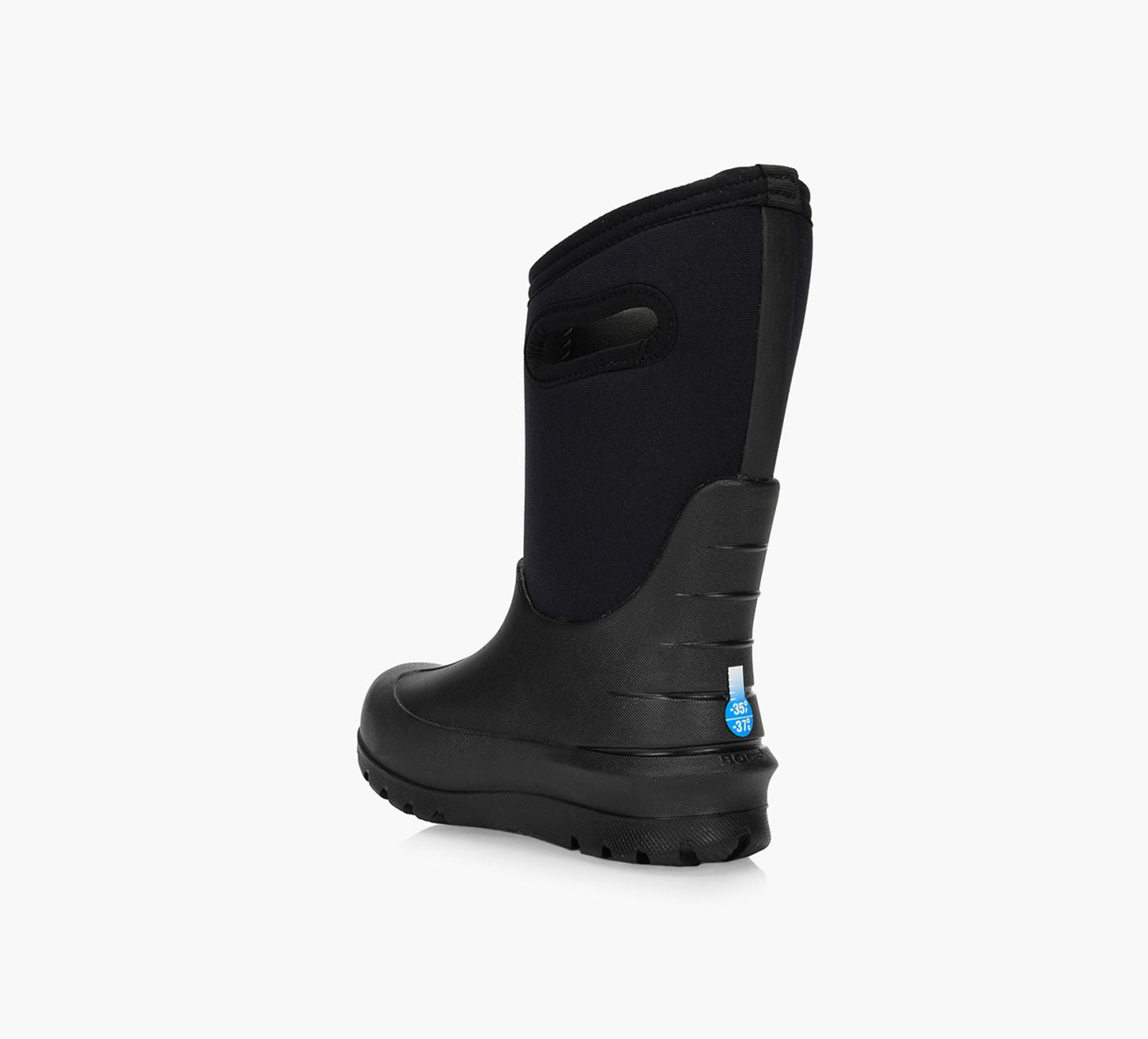 BOGS BOTTENEOCLASSICSOLIDE en NOIR vue 3