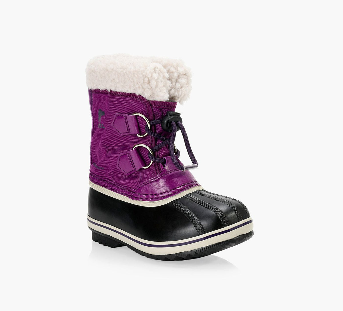 SOREL YOOTPACBOTTESENNYLONIMPERMABLES en VIOLET vue 2