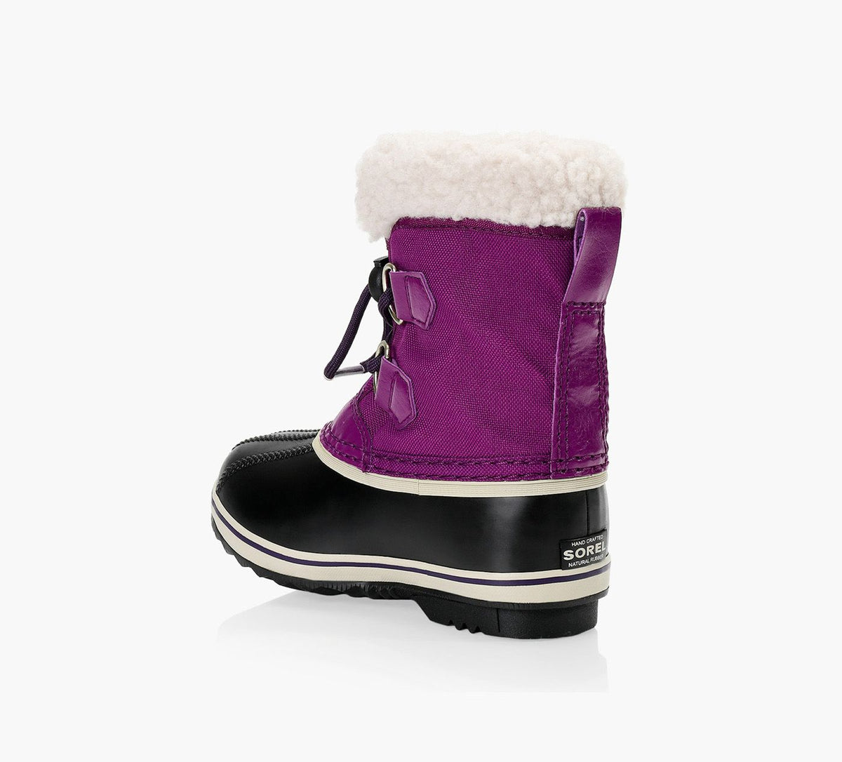 SOREL YOOTPACBOTTESENNYLONIMPERMABLES en VIOLET vue 3