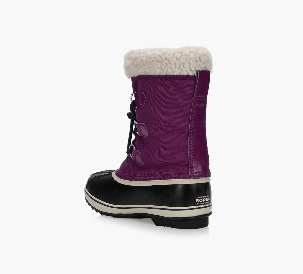 SOREL YOOTPACBOTTESENNYLONIMPERMABLES en VIOLET vue 3