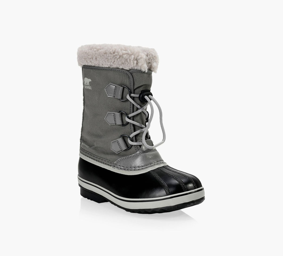 SOREL YOOTPACBOTTESENNYLONIMPERMABLES en GRIS vue 2