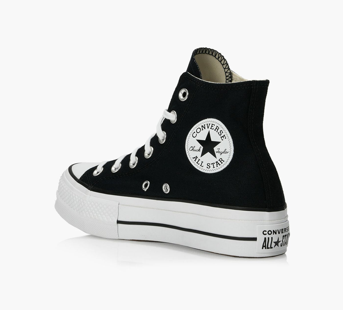 CONVERSE CHUCKTAYLORALLSTARLIFTPLATFORMHIGHTOP in BLACK view 3