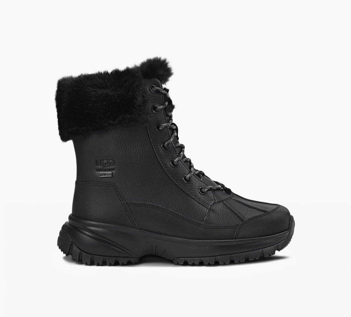 UGG YOSEFLUFF in BLACK