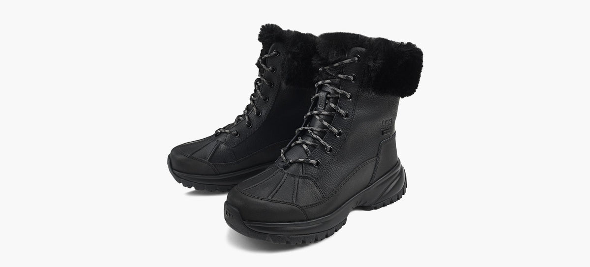 UGG YOSEFLUFF in BLACK view 4