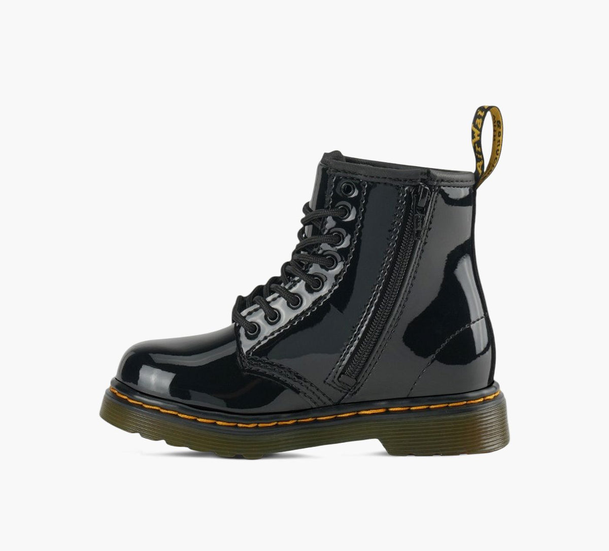 DR. MARTENS 1460PATENTLAMPER in BLACK view 7