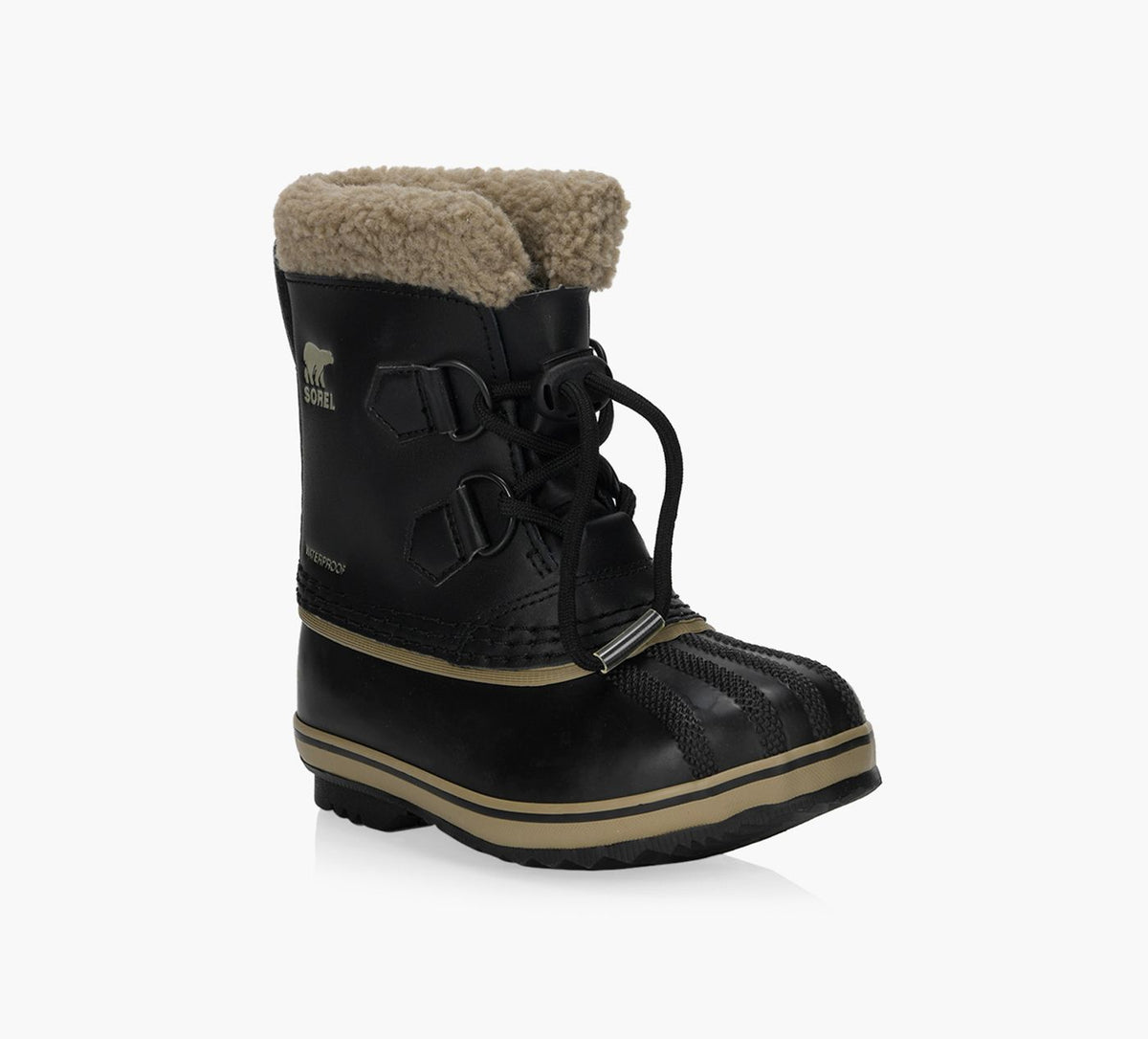 SOREL YOOTPACTPBOTTESIMPERMABLES en NOIR vue 2