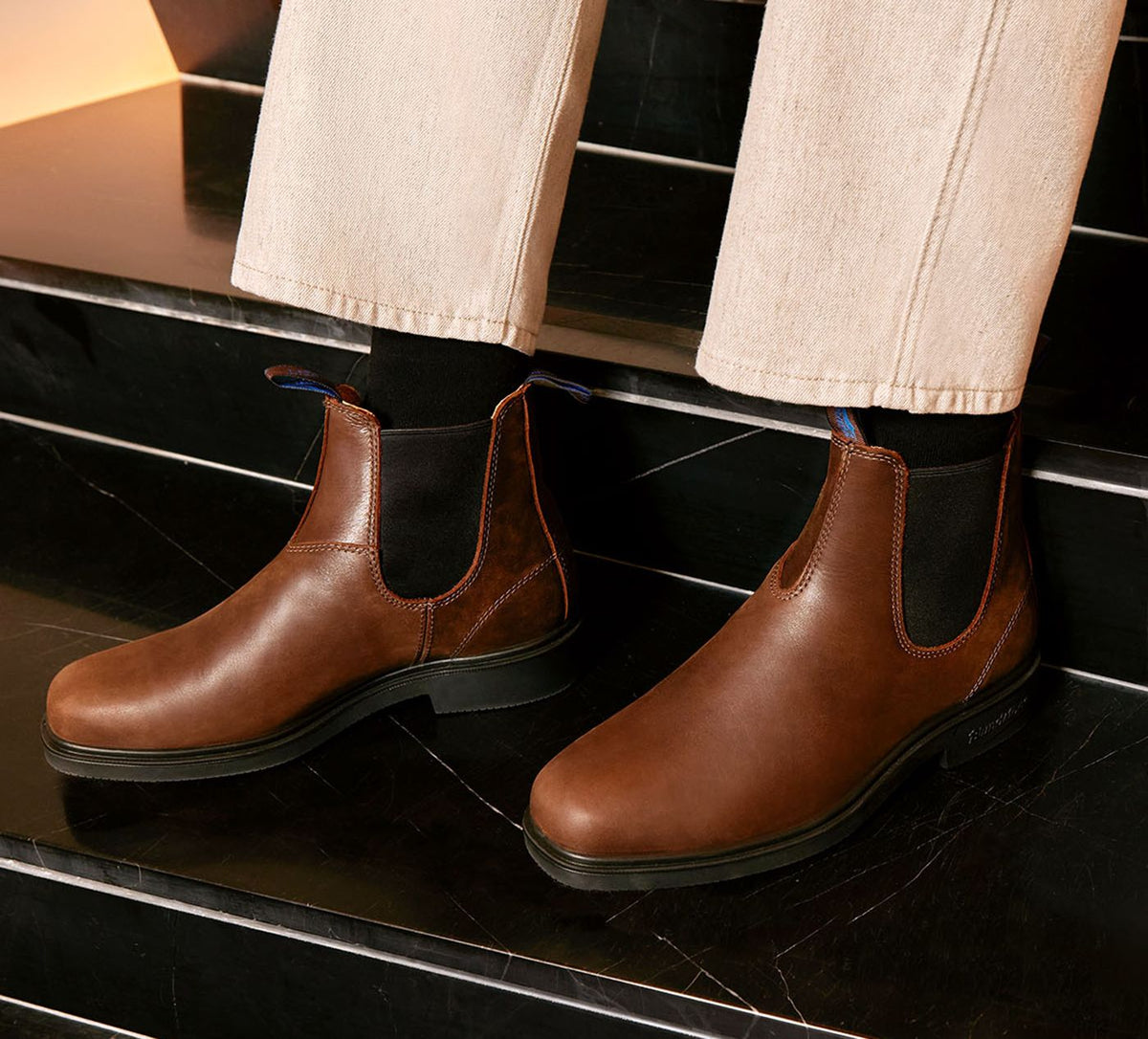 BLUNDSTONE BotteciseleThermiqueHabille2082 en BRUN vue 7