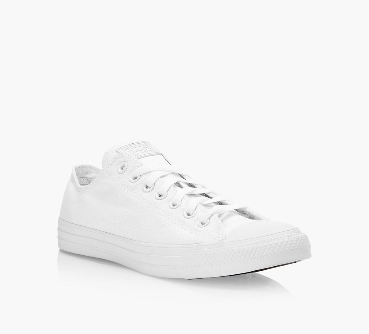 CONVERSE CHUCKTAYLORALLSTARCANVASMONOLOWTOP in WHITE view 2