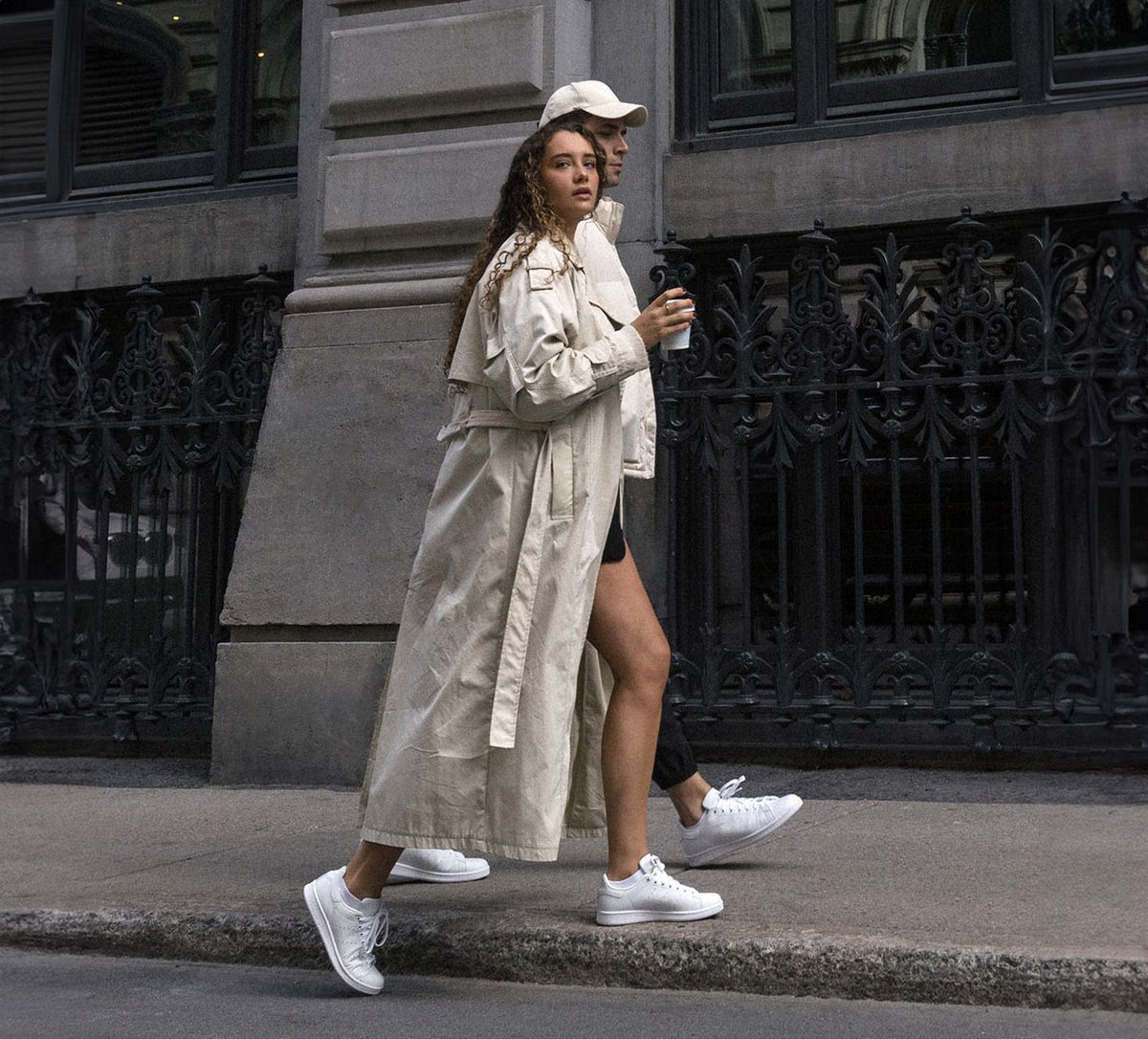 ADIDAS STANSMITH in WHITE view 1c