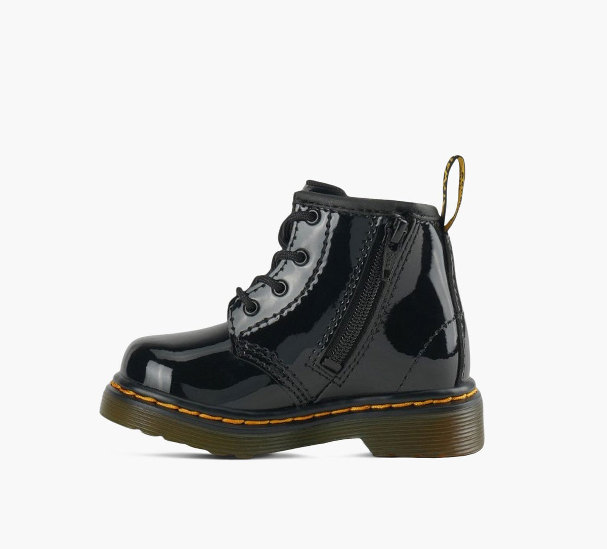 DR. MARTENS 1460PATENTLAMPER in BLACK view 7
