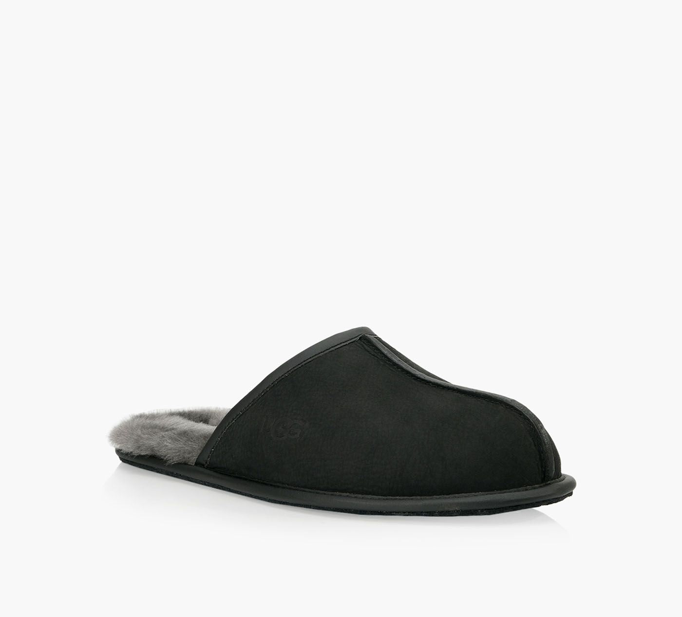 UGG SCUFFCUIR en NOIR vue 2