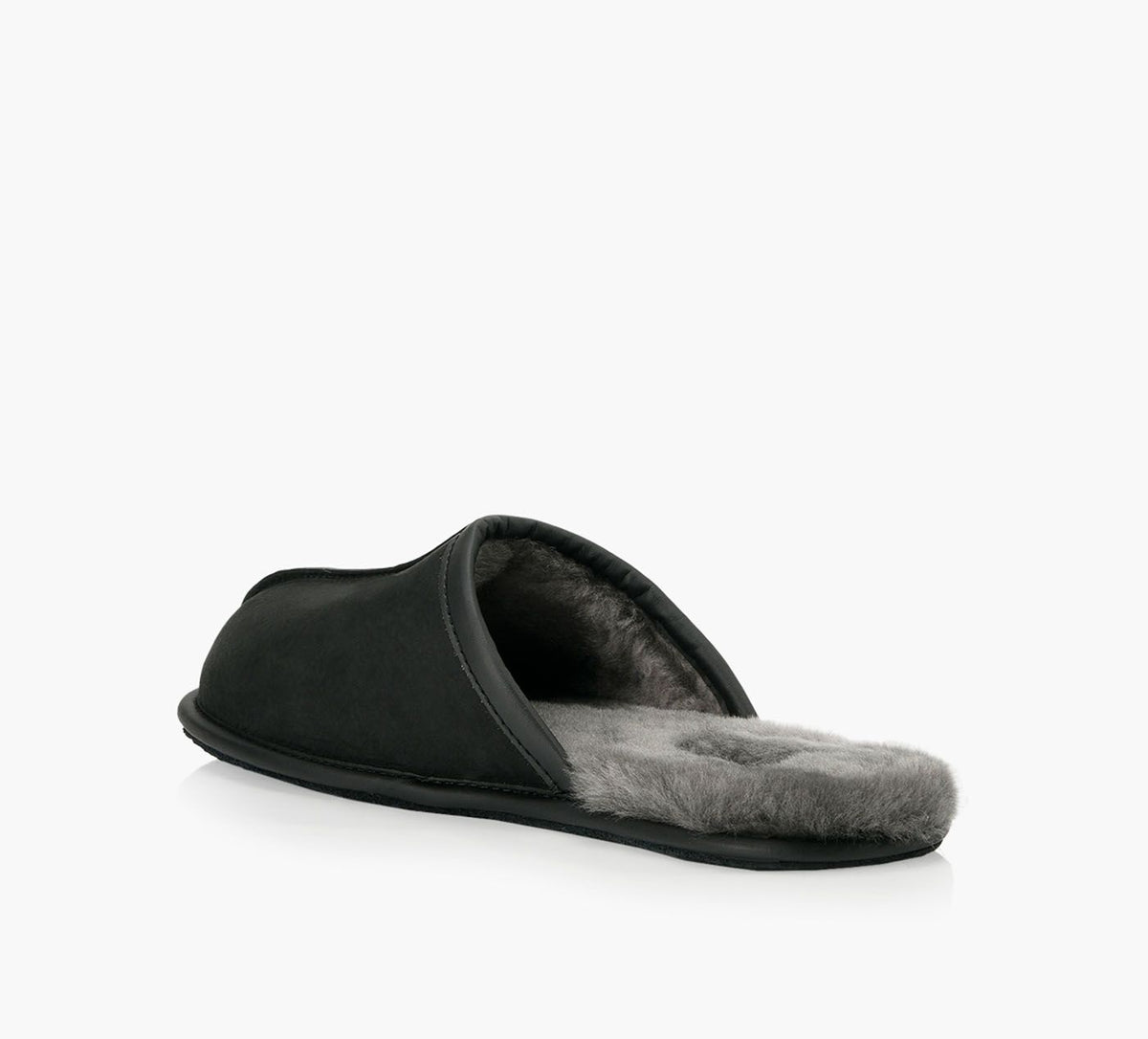 UGG SCUFFCUIR en NOIR vue 3