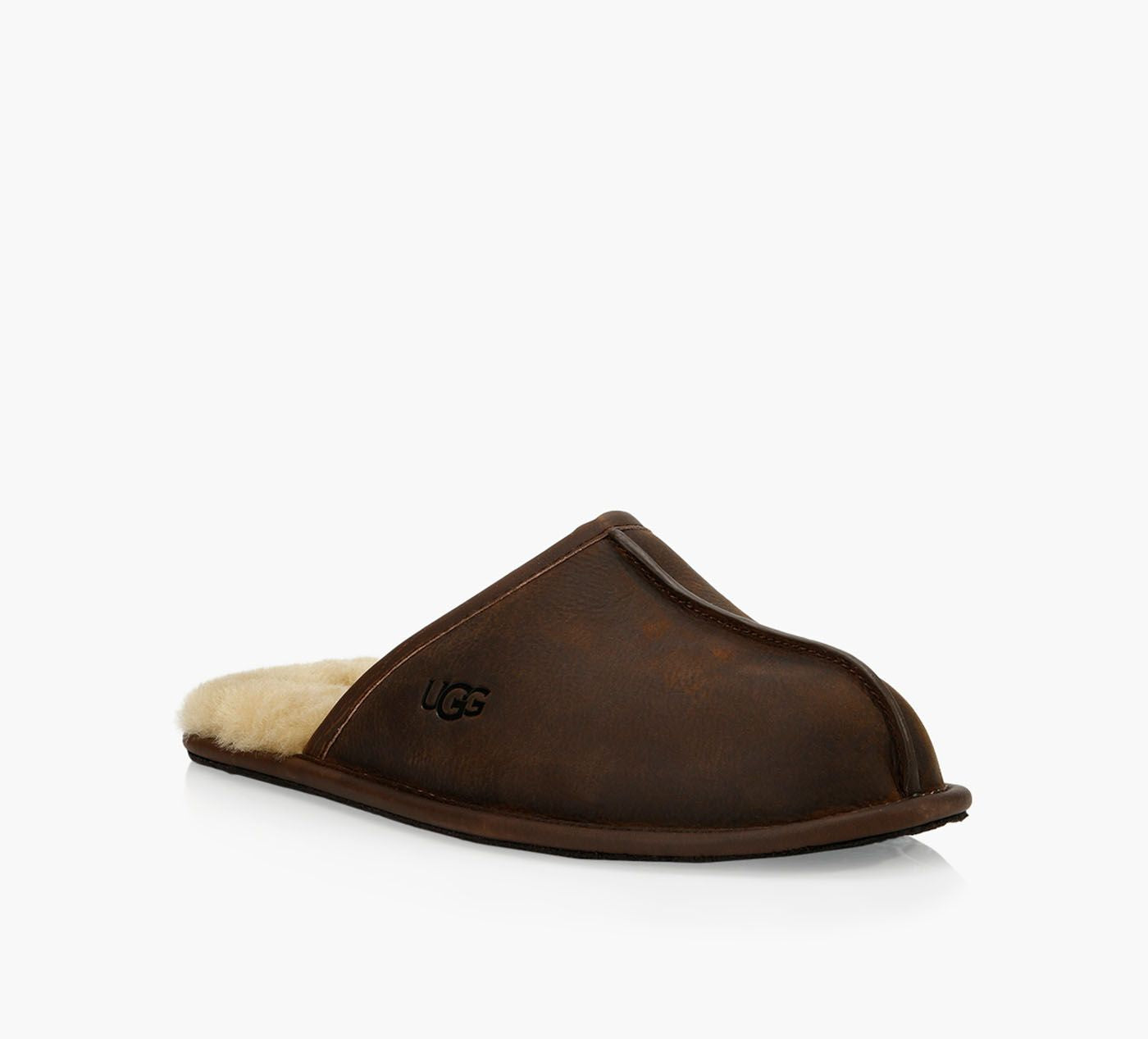 UGG SCUFFCUIR en BRUN vue 2