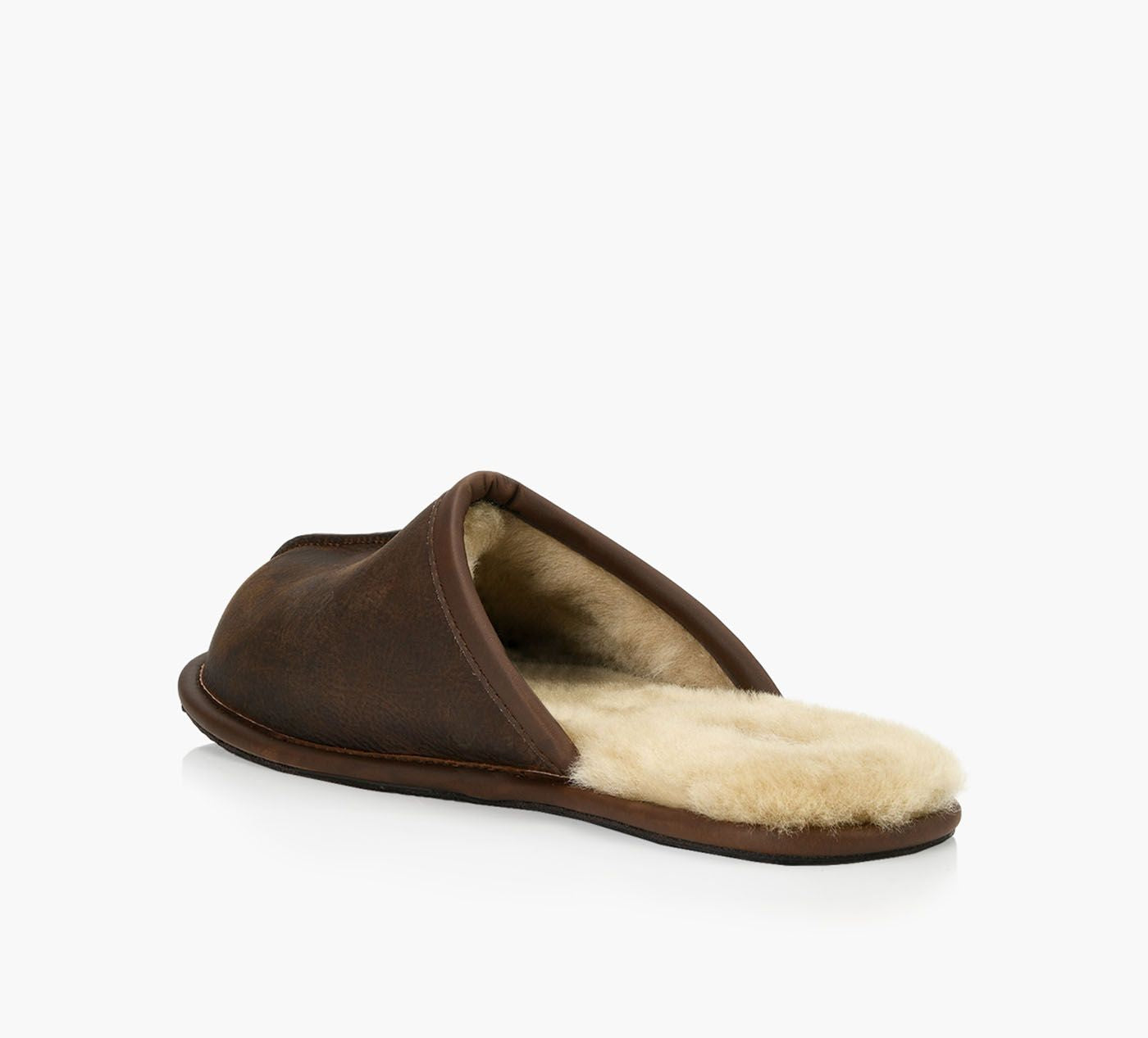 UGG SCUFFCUIR en BRUN vue 3
