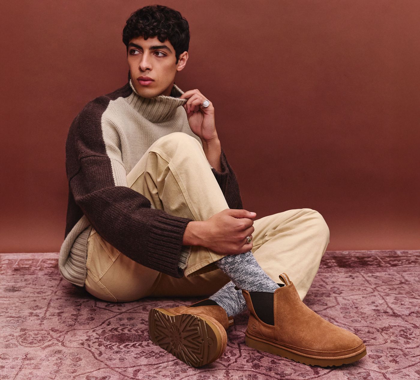 UGG NEUMELCHELSEA in TAN view 8