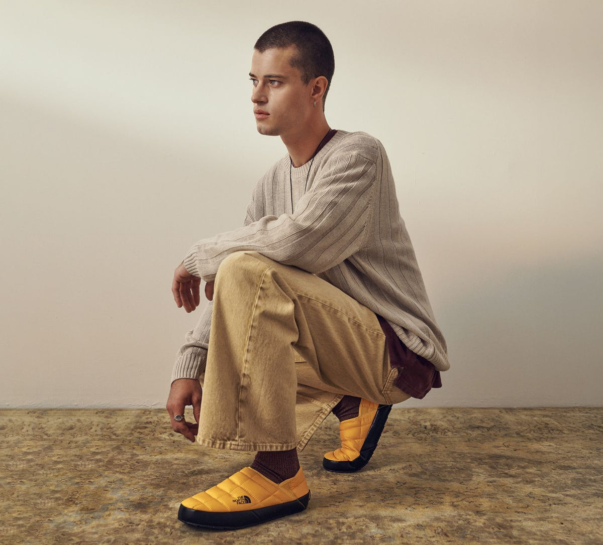 THE NORTH FACE MULETHERMOBALLTRACTIONV en JAUNE vue 6
