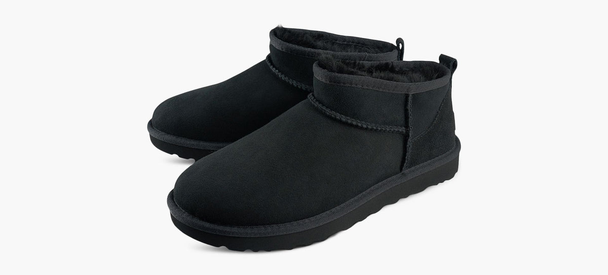 UGG CLASSICULTRAMINI in BLACK view 4