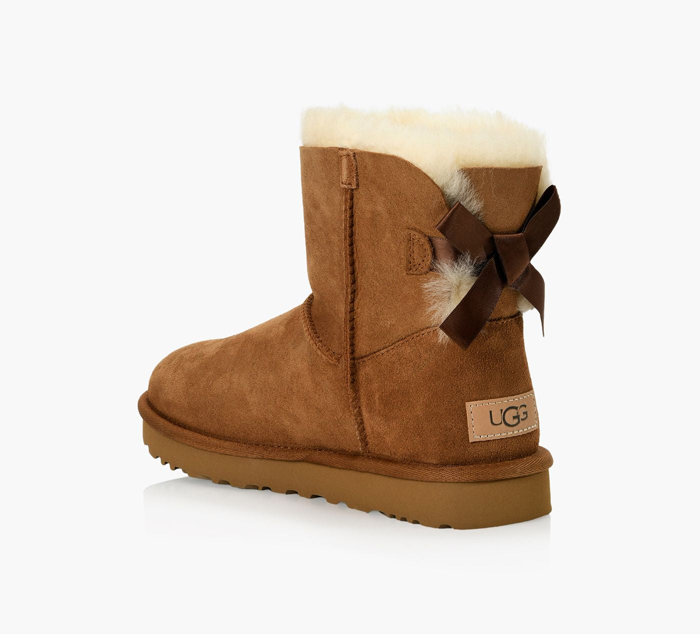 UGG MINIBAILEYBOWIIBOOT in TAN view 3