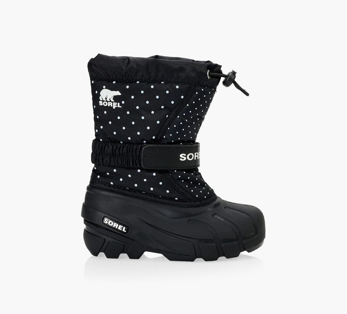 SOREL FLURRYBOTTESIMPRIMS en NOIR