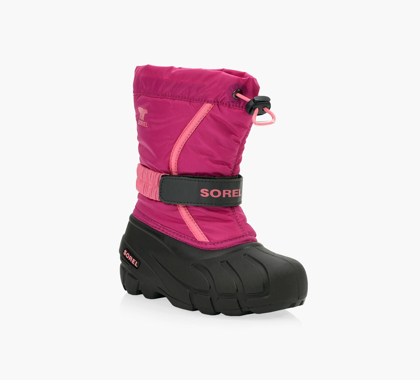SOREL FLURRY en FUCHSIA vue 2