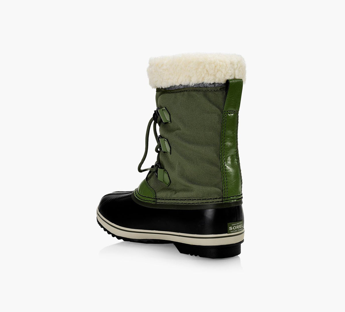 SOREL YOOTPACBOTTESENNYLONIMPERMABLES en KHAKI vue 3
